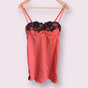 100% Silk Jacalyn Bennett Camisole Nightgown