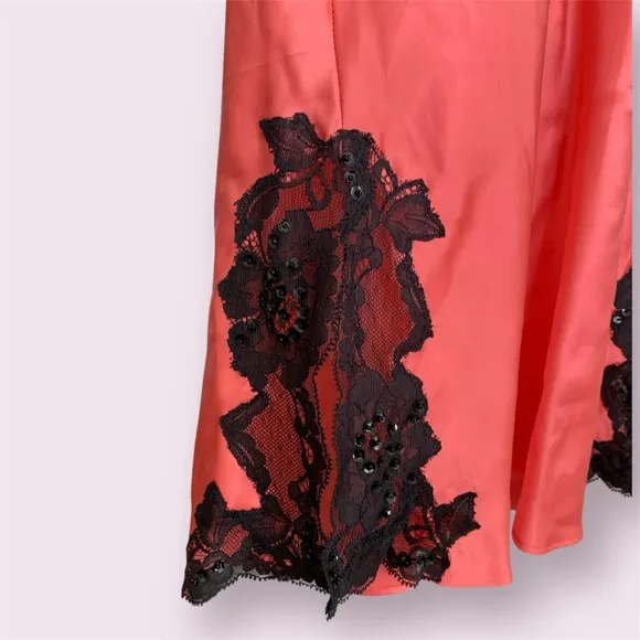 100% Silk Jacalyn Bennett Camisole Nightgown