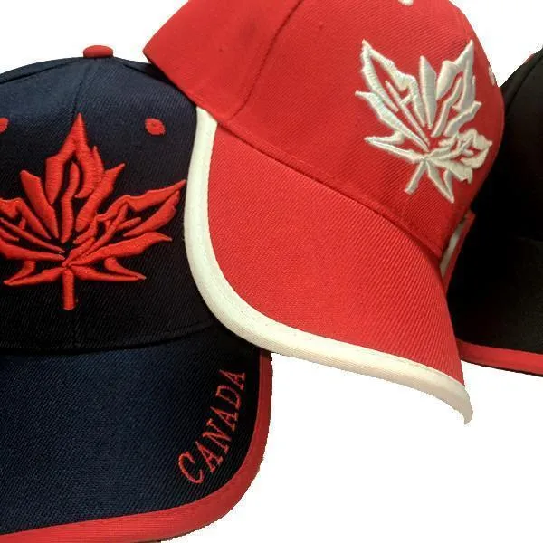 6 Pieces, 12 Pieces or 24 Pieces Limited Edition Canada Souvenir Hats