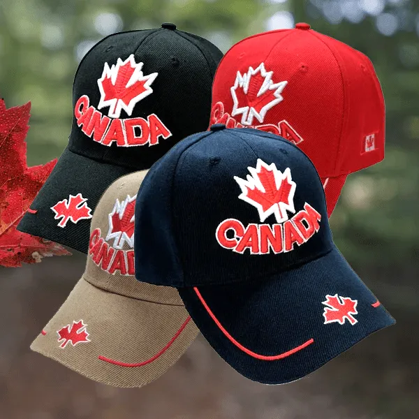 6 Pieces, 12 Pieces or 24 Pieces Limited Edition Canada Souvenir Hats