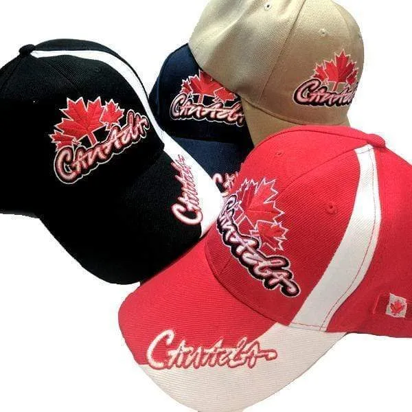 6 Pieces, 12 Pieces or 24 Pieces Limited Edition Canada Souvenir Hats