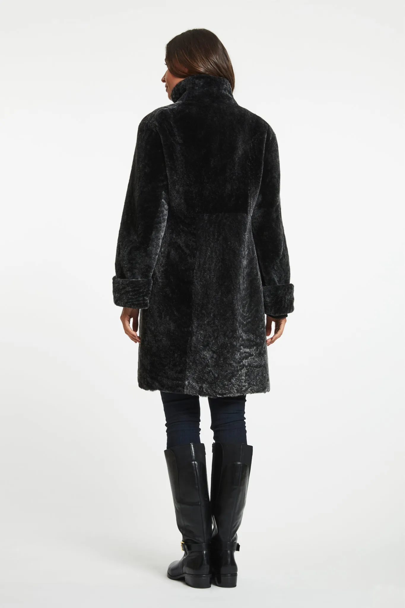 #7192 Reversible Shearling Coat  ALL SIZES  $500  sorry no additional discounts