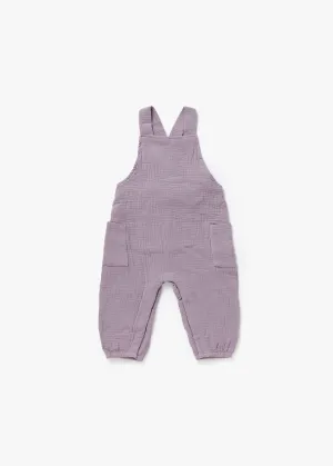 Adjustable Strap Overalls | Lilac