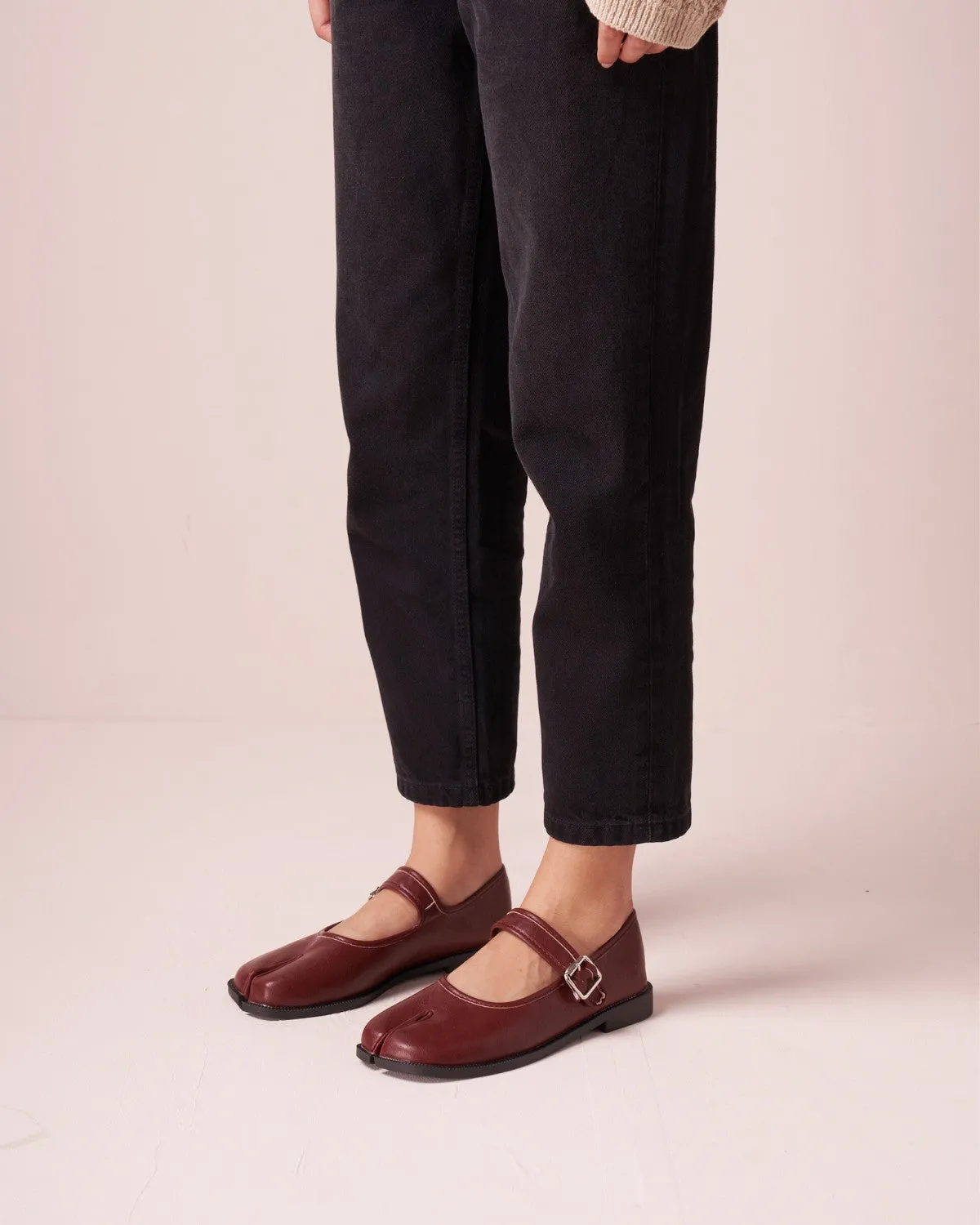 Adjustable Strap Tabi Mary Janes