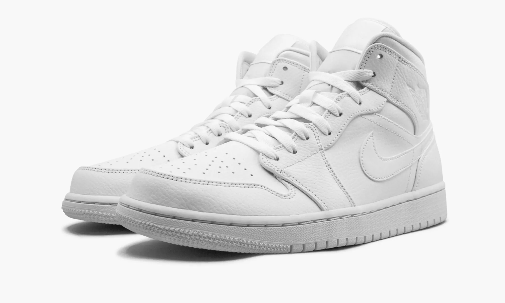 Air Jordan 1 Mid Triple White