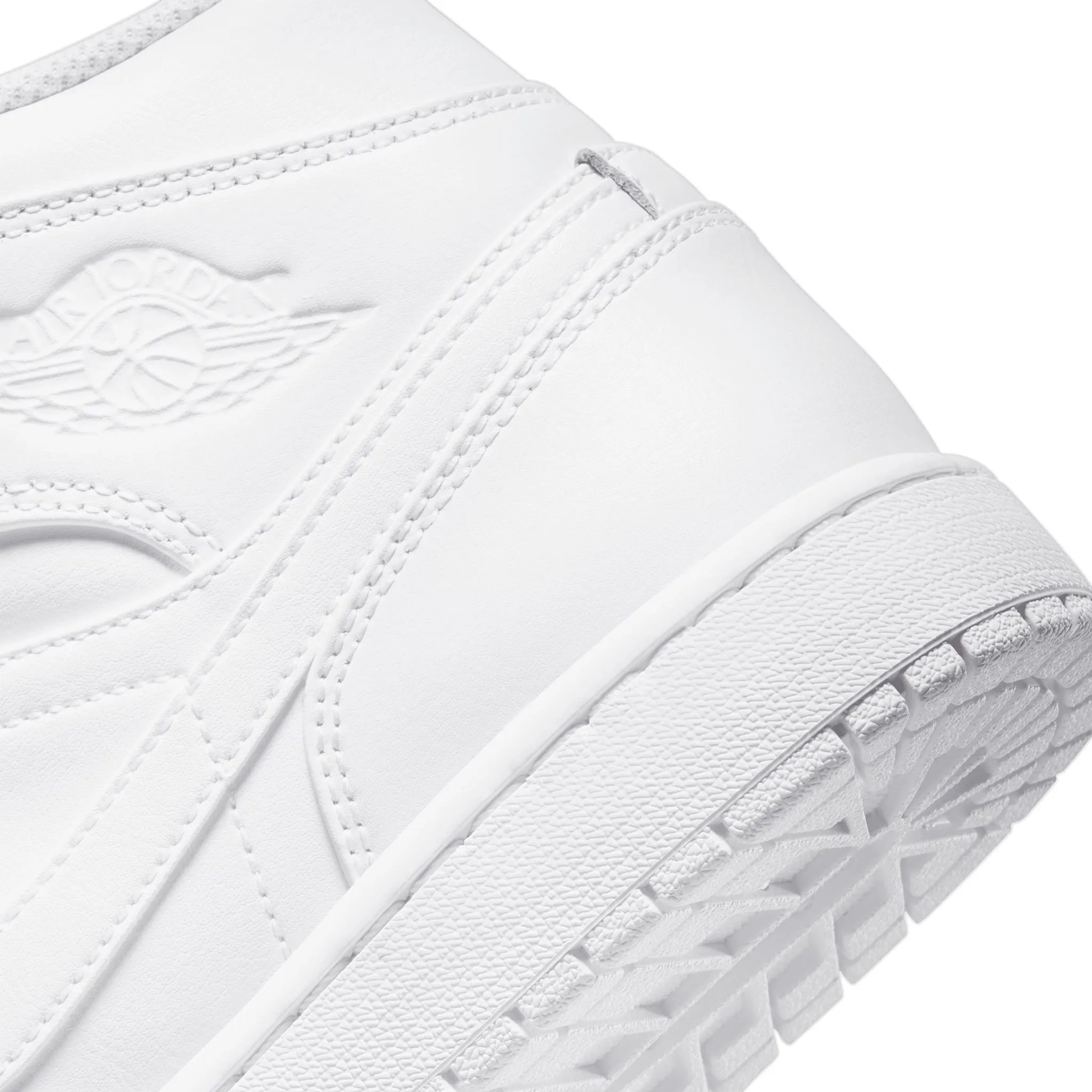 Air Jordan 1 Mid White/White-White 554724-136