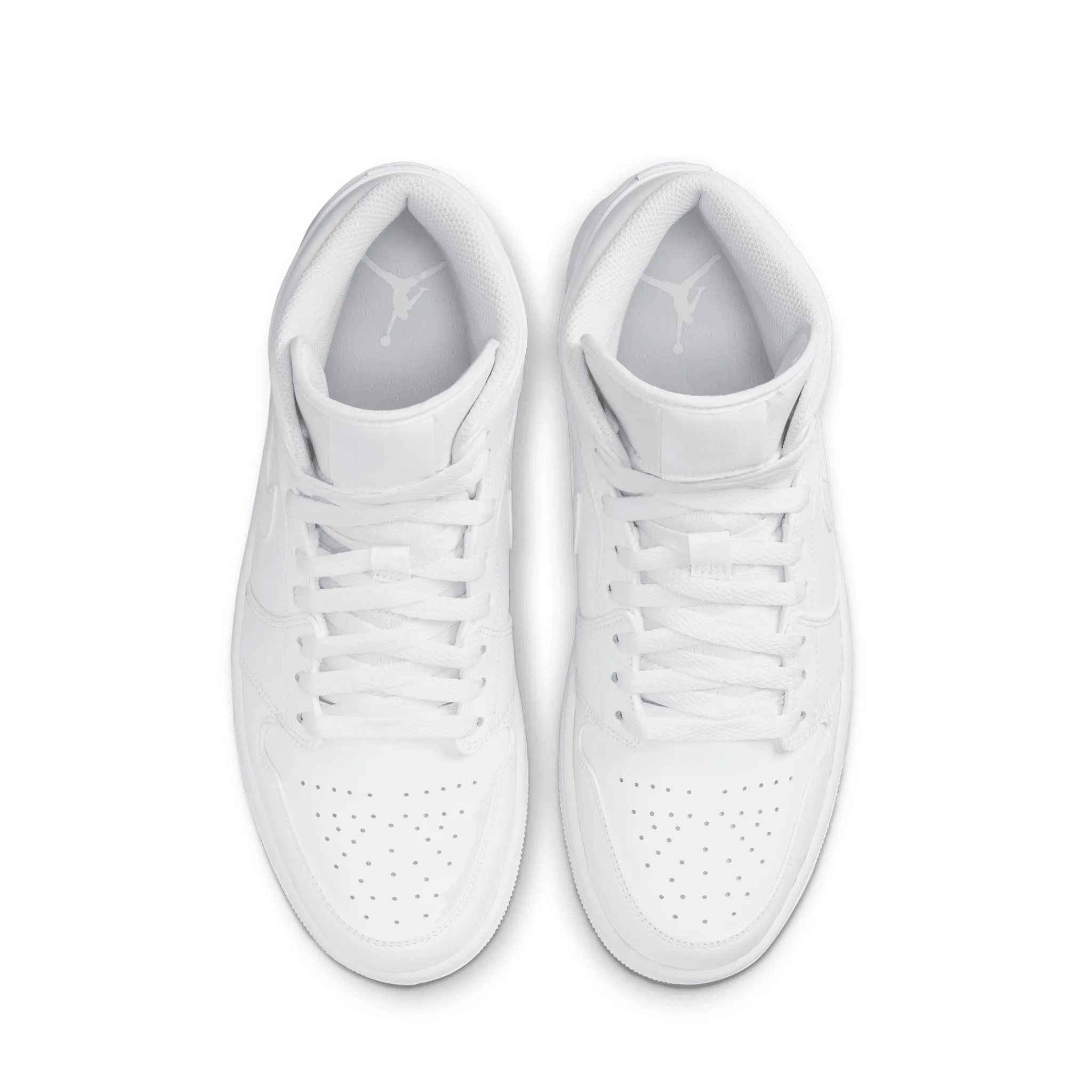 Air Jordan 1 Mid White/White-White 554724-136