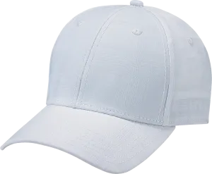 AJM Polyester Plaid And Spandex Adjustable Cap White