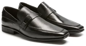 Alfredo Men's Black Dress Rubber Sole 311
