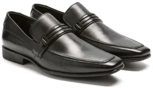 Alfredo Men's Black Rubber Sole 352
