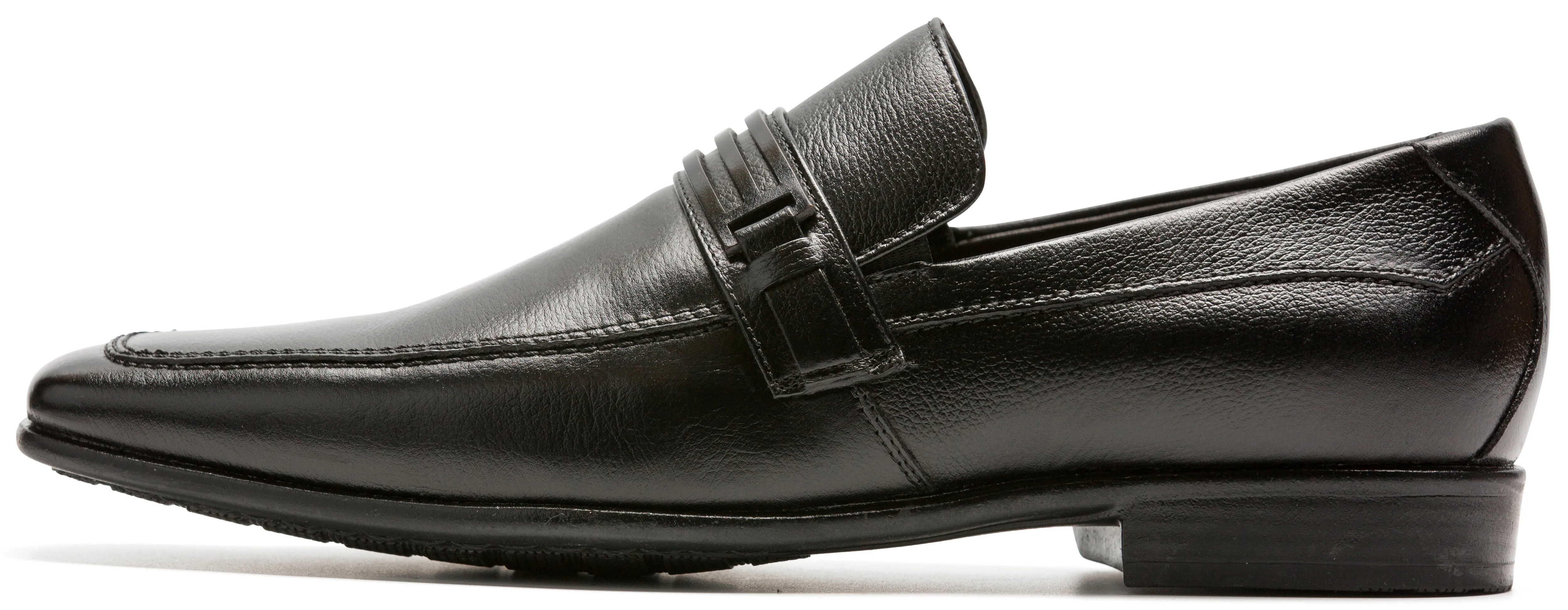 Alfredo Men's Black Rubber Sole 352