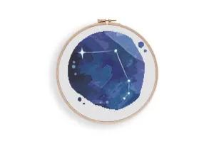 Aries Zodiac Cross Stitch Pattern #1274