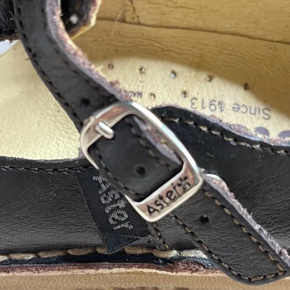 Aster Maryjane rubber sole leather flat