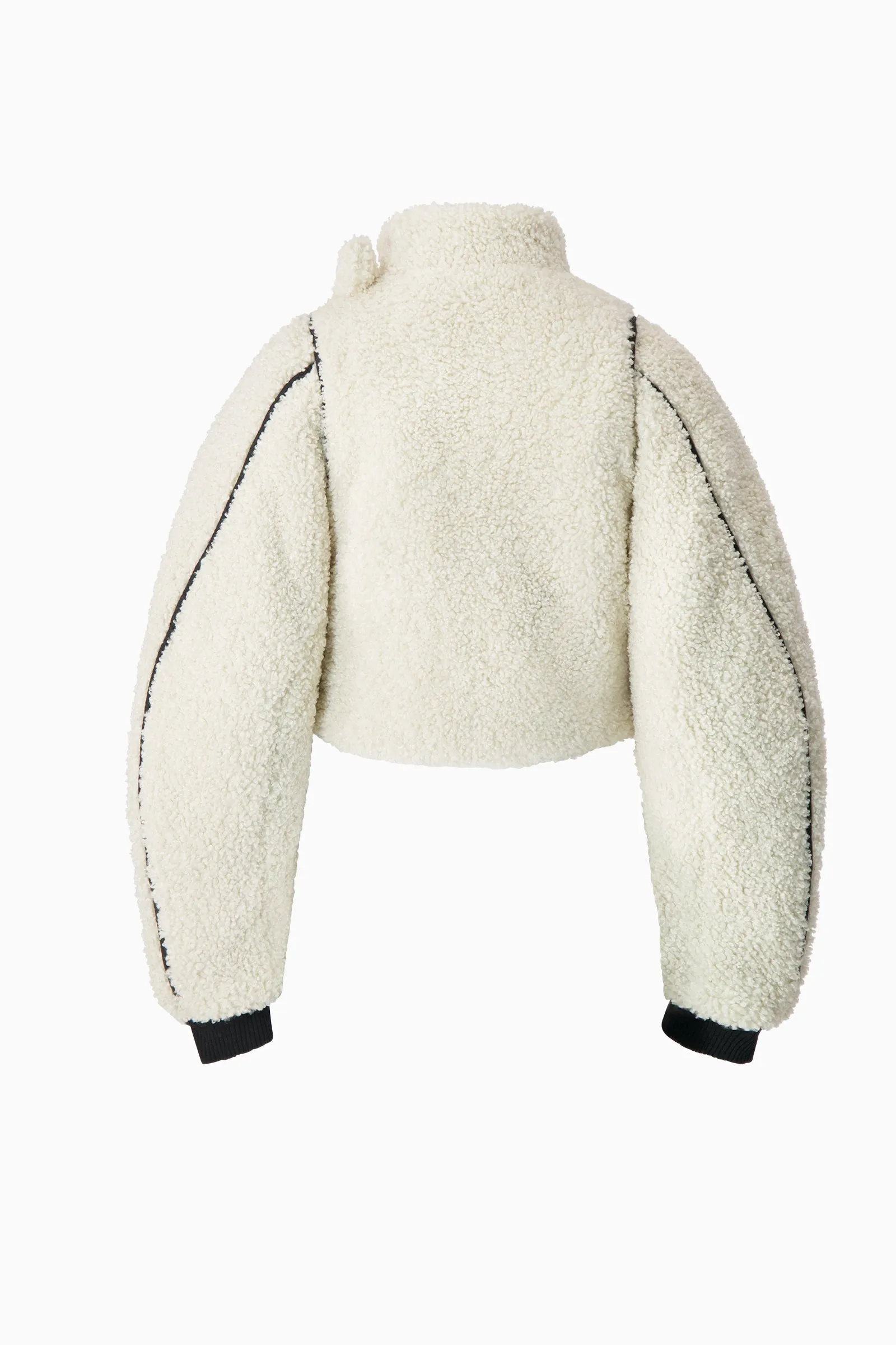 Asymmetrical Teddy Jacket
