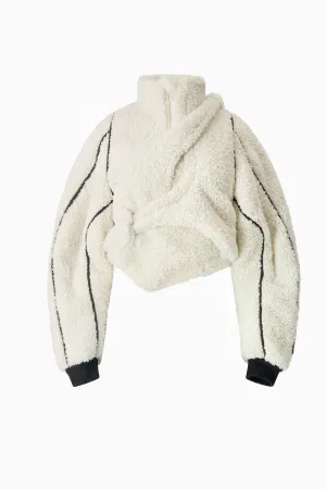 Asymmetrical Teddy Jacket