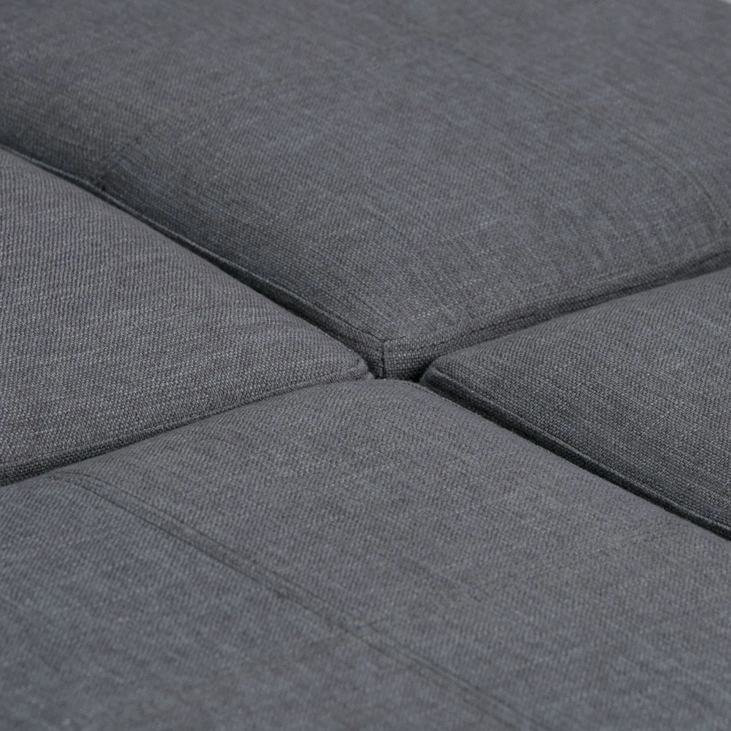 Avalon Table Ottoman in Linen