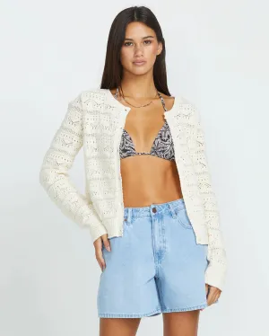 Baby Gurrl Cardi - Bone