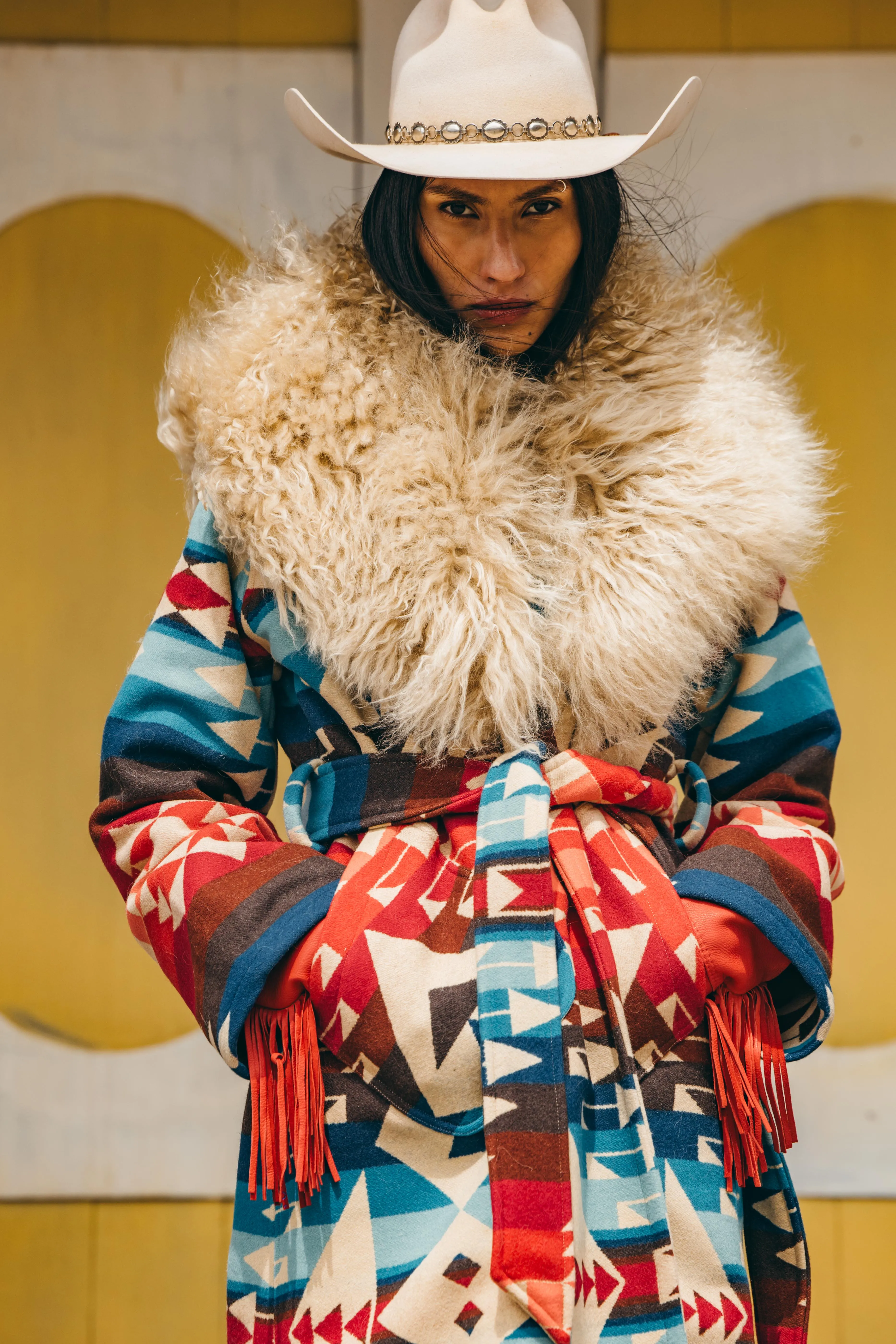 Big Thunder Shearling Duster