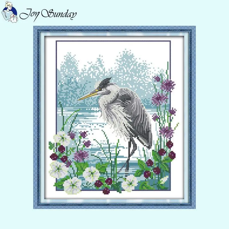 Birds and Flowers Pattern Collection Cross Stitch
