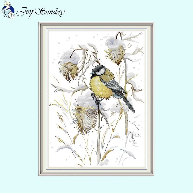 Birds and Flowers Pattern Collection Cross Stitch