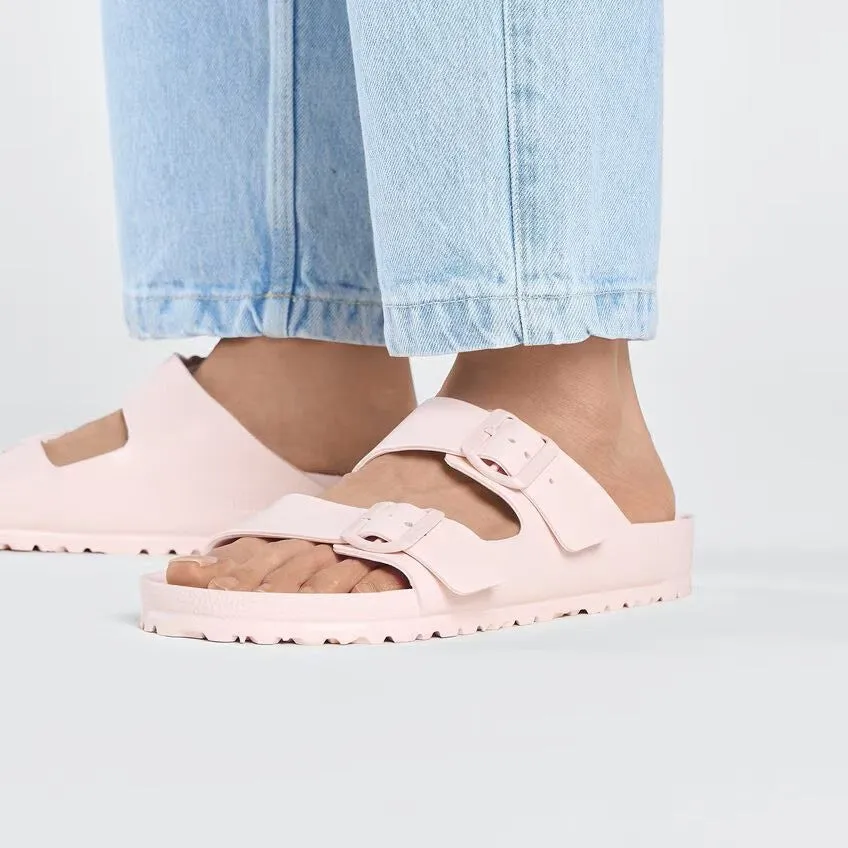 Birkenstock Arizona EVA Sandals Regular Width Rose Reptile