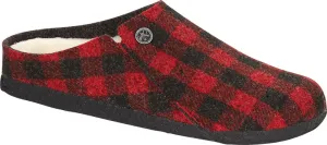 Birkenstock Zermatt Shearling Red Plaid