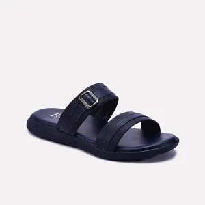 Blue Double Strap Slippers 0151045