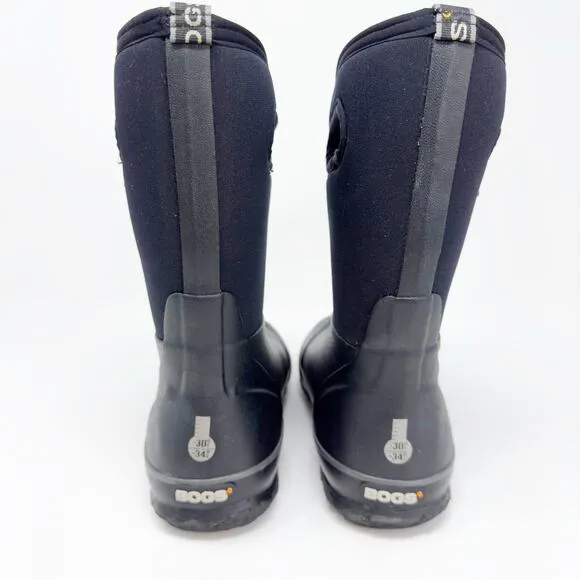 BOGS Unisex-Child Classic High Waterproof Insulated Rubber Neoprene Rain Boot 4