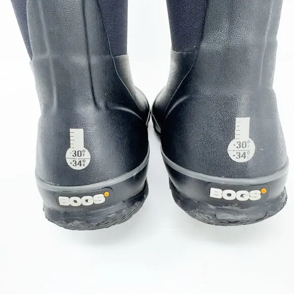 BOGS Unisex-Child Classic High Waterproof Insulated Rubber Neoprene Rain Boot 4