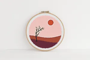 Boho Cross Stitch Pattern #820
