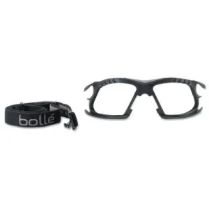 Bolle Foam and Strap Kits, For Bolle Rush  Safety Glasses, Black, 40293