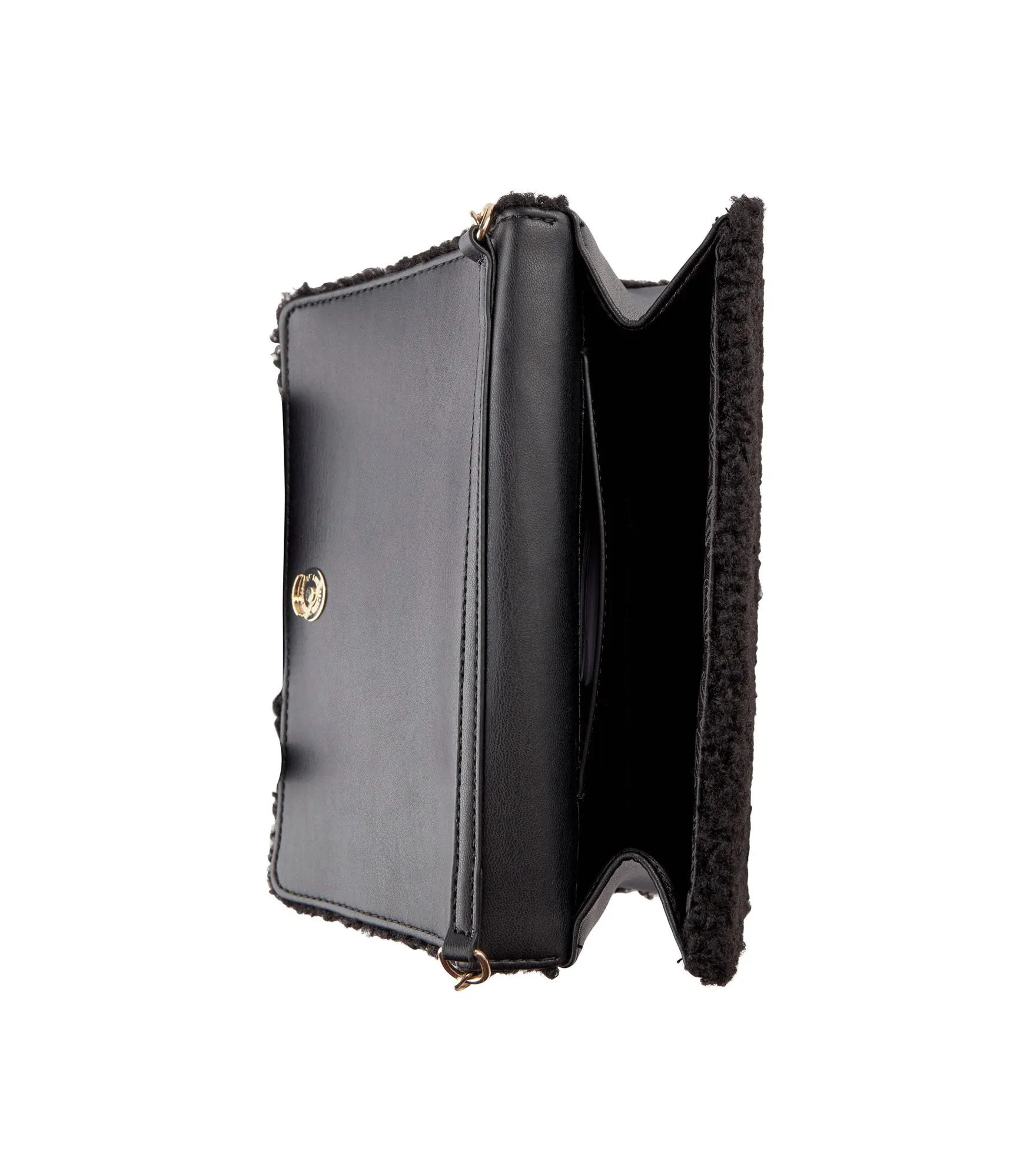 Borsa Shearling - Nero