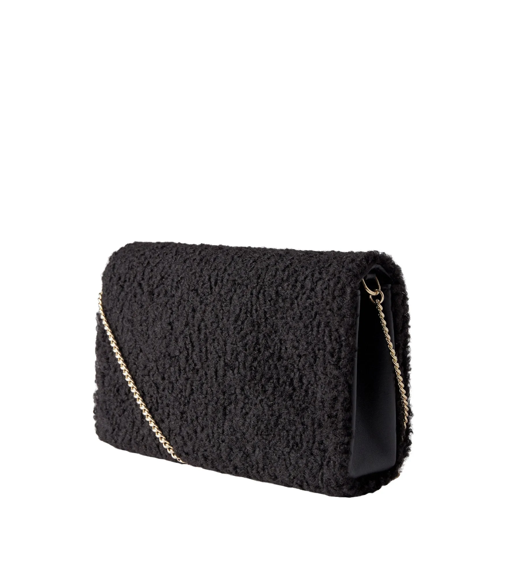 Borsa Shearling - Nero