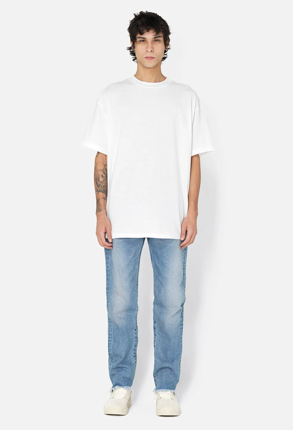Boucle University Tee / White