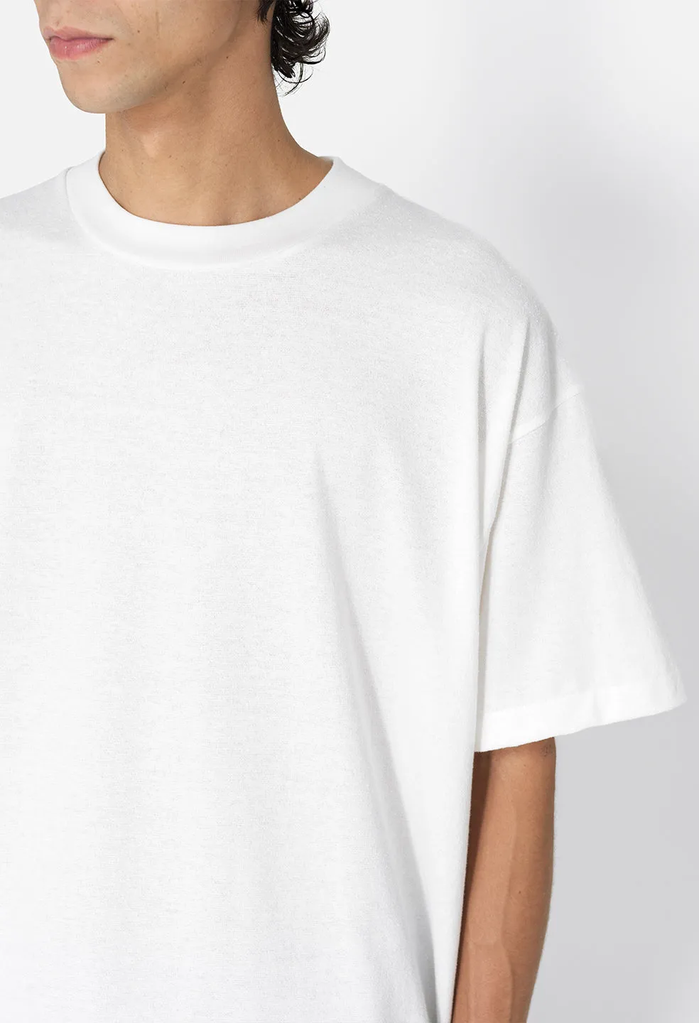 Boucle University Tee / White