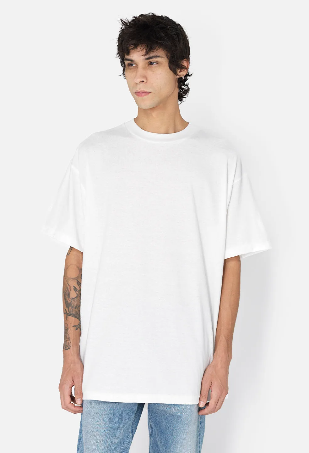 Boucle University Tee / White