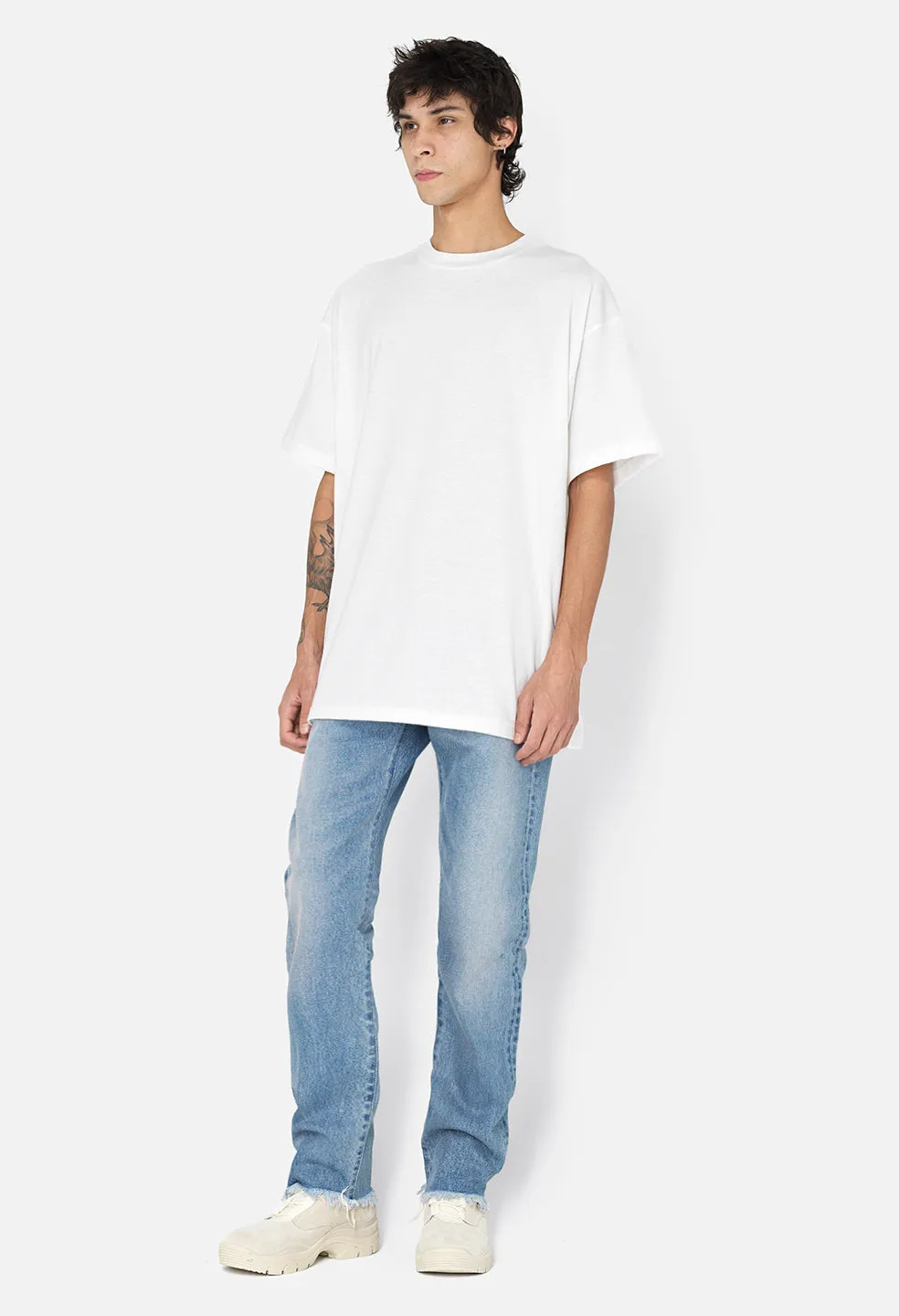 Boucle University Tee / White