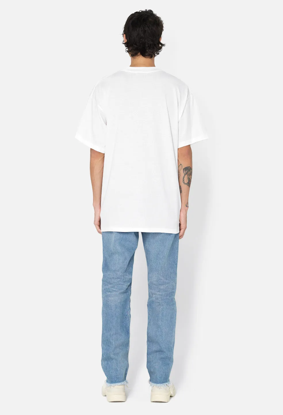 Boucle University Tee / White