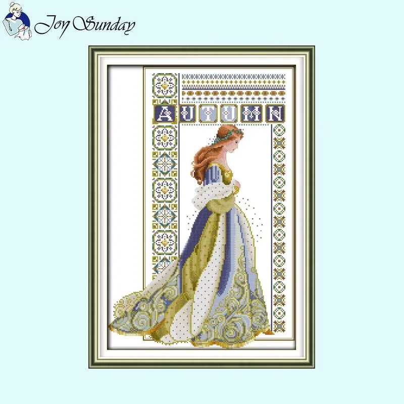 Bridal Bouquets Needle Character Pattern DIY Cross Stitch