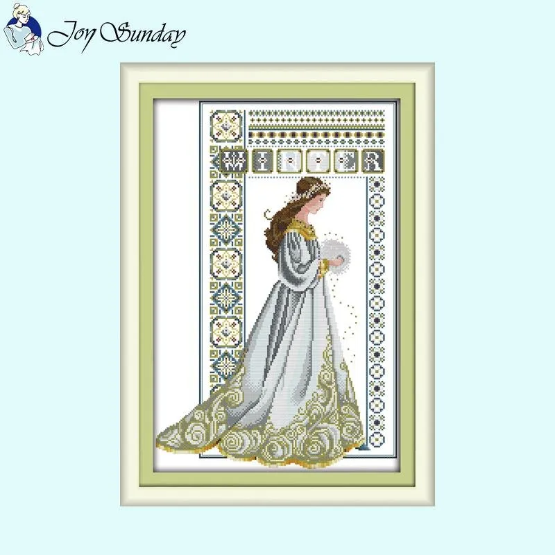 Bridal Bouquets Needle Character Pattern DIY Cross Stitch