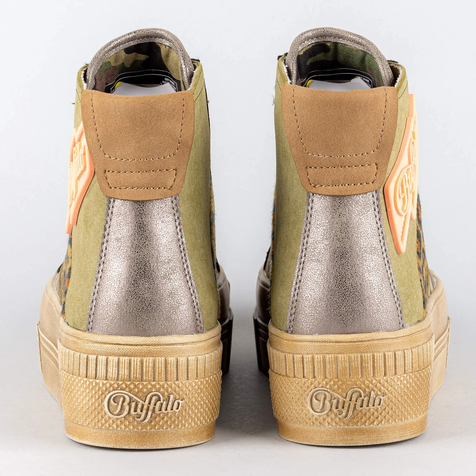 Buffalo Paired Laceup Hi Leo/Brown
