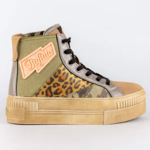 Buffalo Paired Laceup Hi Leo/Brown