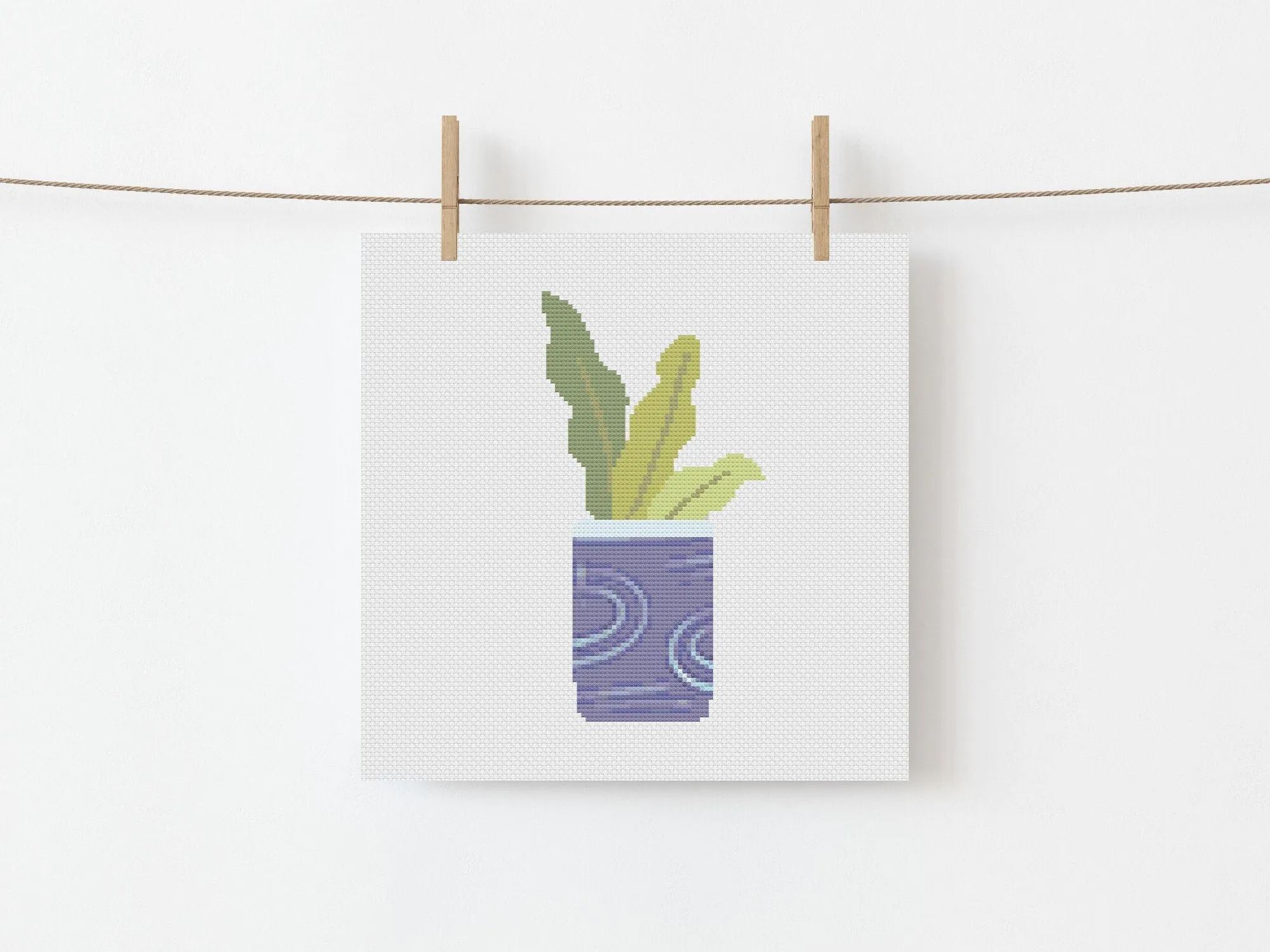 Cactus Cross Stitch Pattern #313