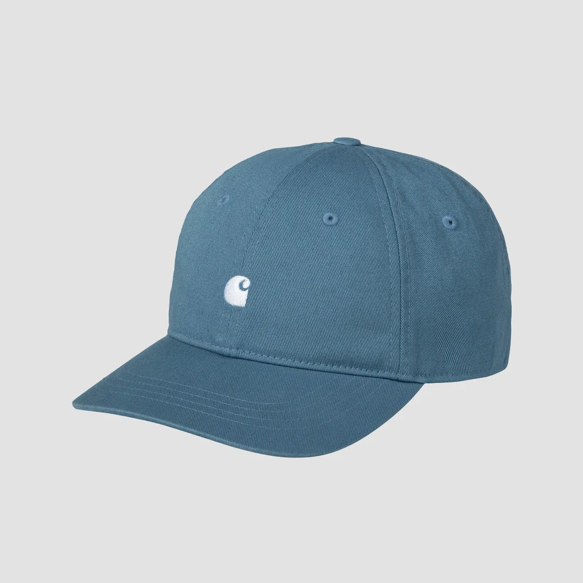 Carhartt WIP Madison Logo Cap Vancouver Blue/White - Unisex