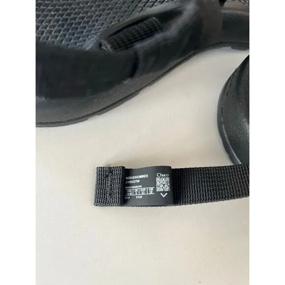 Chaco Z Classic Adjustable Strap Black Men’s Size 10M