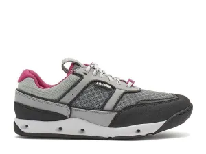 Chatham Women's Muna G2 Boat Shoes in Grey/Pink 3 to 9