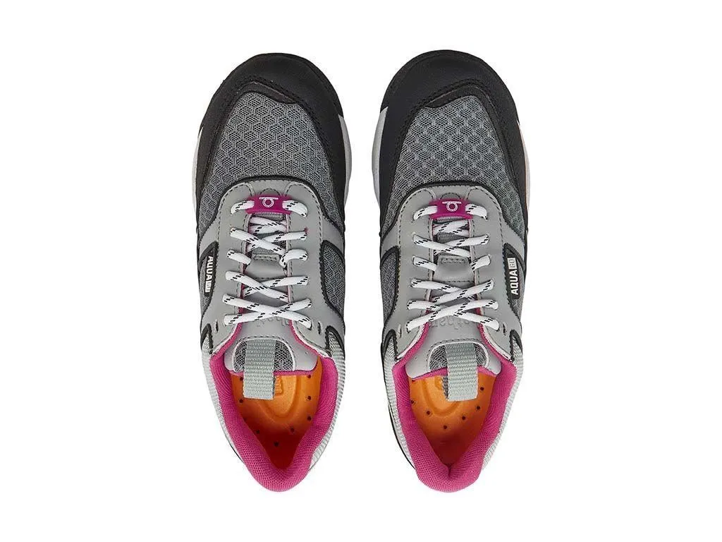 Chatham Women's Muna G2 Boat Shoes in Grey/Pink 3 to 9