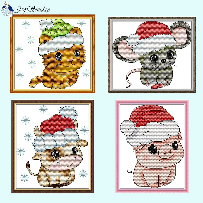 Christmas Animal Cross Stitch