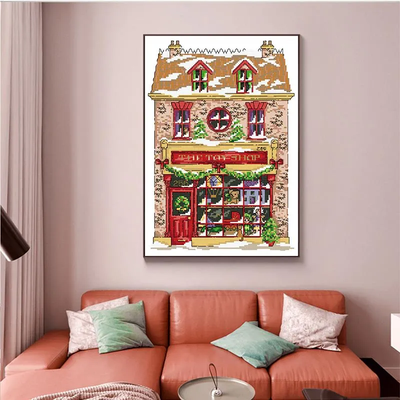 Christmas Toys for Tots cross and stitch