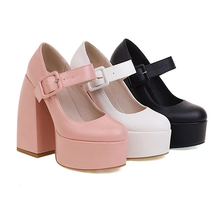Chunky Heel Sandals